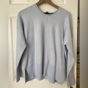 French Connection Soft Blue Knit Sweater